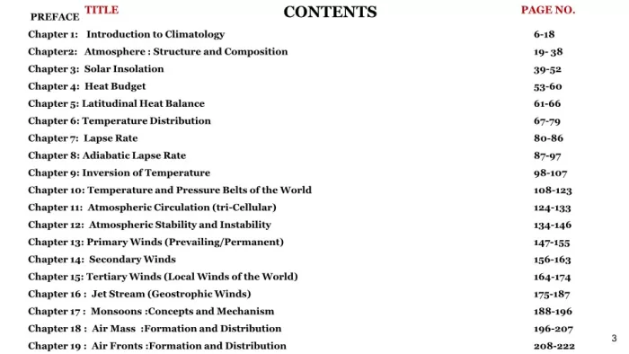 Simplified Climatology