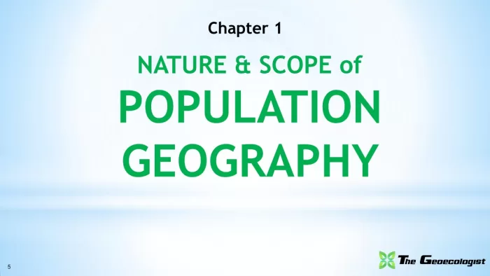 Simplified Population Geography