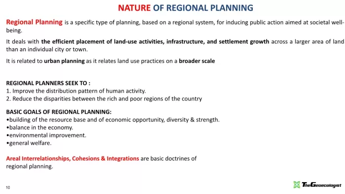 Simplified Regional Planning And Development