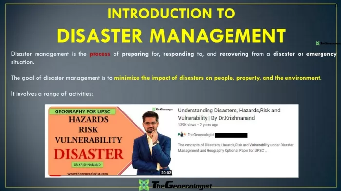 Simplified Disaster Management