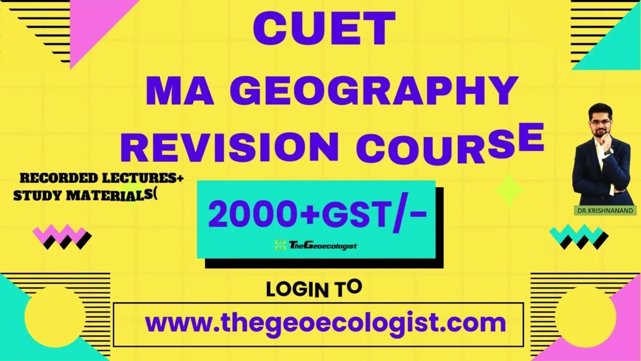 India's most affordable online Geography Courses-  #upsc #ugcnet #thegeoecologist #shorts