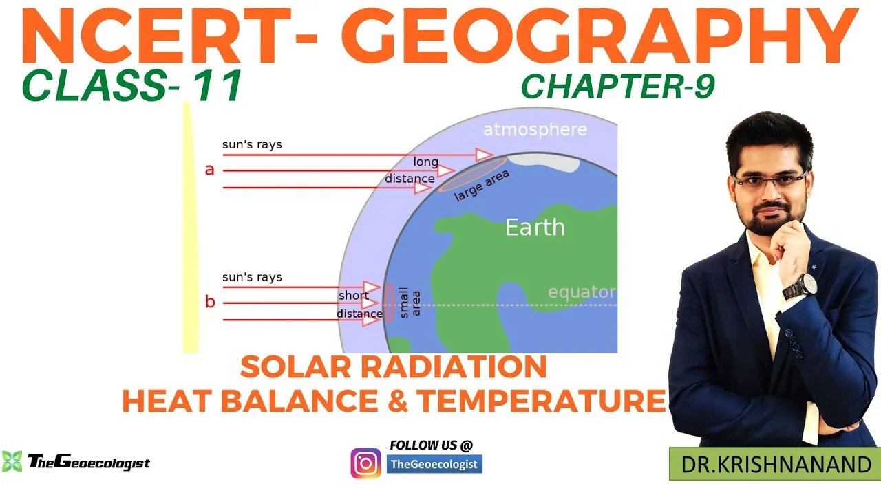 Solar Radiation and Temperature: NCERT Class 11 Geography