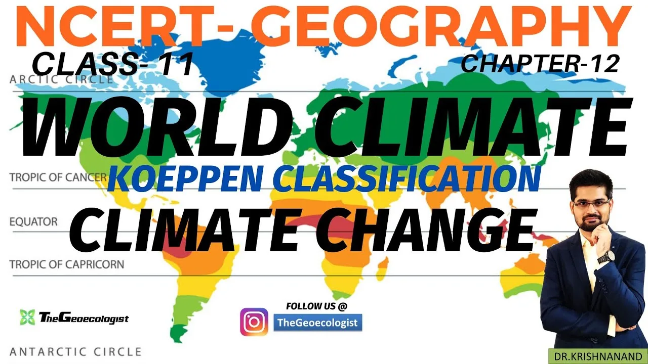World Climate and Climate Change- NCERT Class 11-Chapter 12