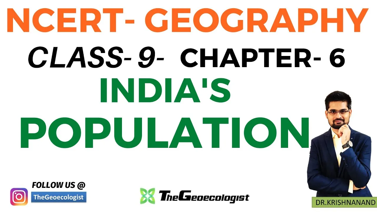 Population of India- Class 9 NCERT Geography- Chapter 6