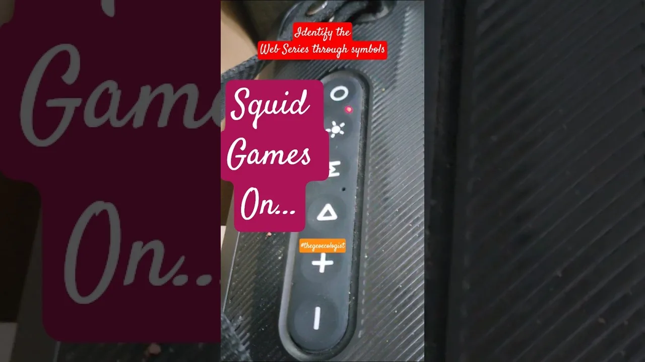 Squid Games symbols- thegeoecologist #shorts #squidgames
