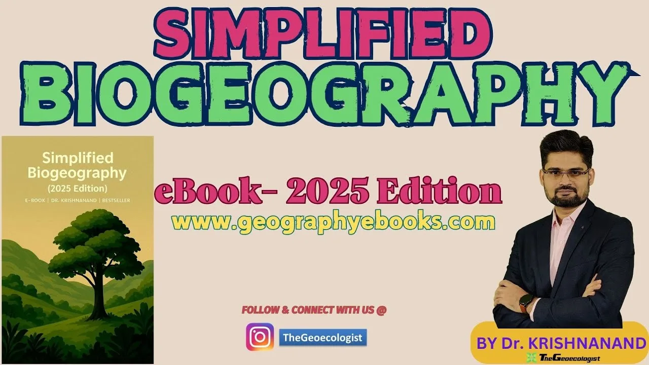 Simplified Biogeography eBook-2025 Edition-TheGeoecologist