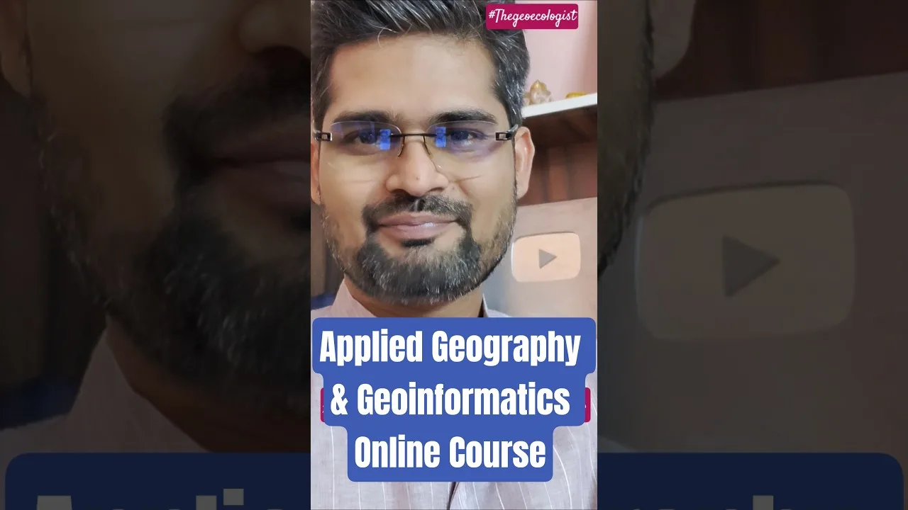 Applied Geography & Geoinformatics#cuetpg Entrance #thegeoecologist #online #shorts