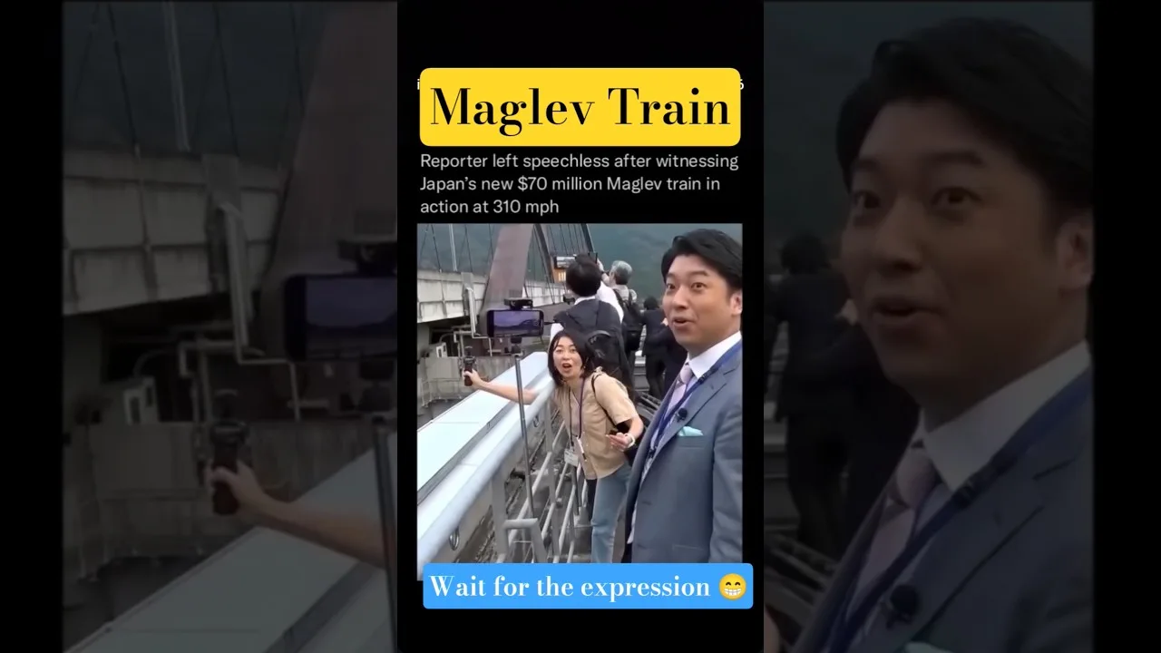 Maglev Train Japan-fastest train #maglevtrain #japan #viralvideo  #shorts