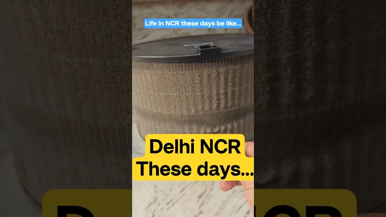 Air pollution in Delhi NCR #viralvideo #airpollution #shorts