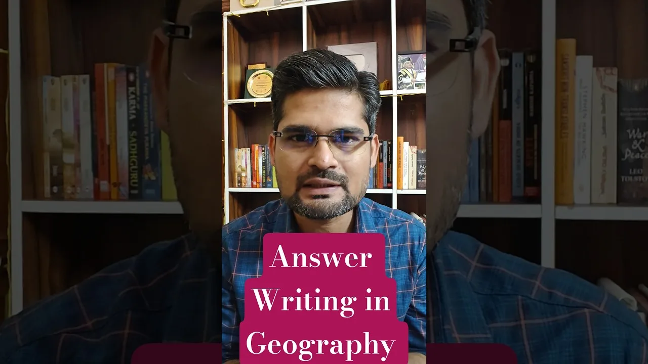 How to write good answers in geography #upsc #thegeoecologist #shorts
