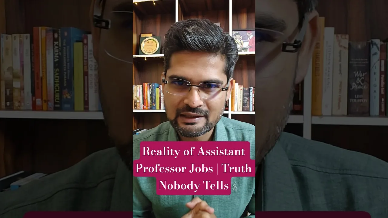 Reality of Assistant Professor Jobs | UGC NET Truth Nobody Tells #thegeoecologist #shorts