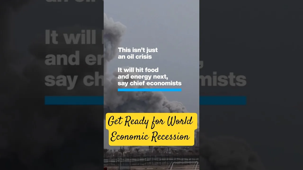 Will Iran–Israel–US conflict trigger a GLOBAL RECESSION? #straitofhormuz  #viralshorts