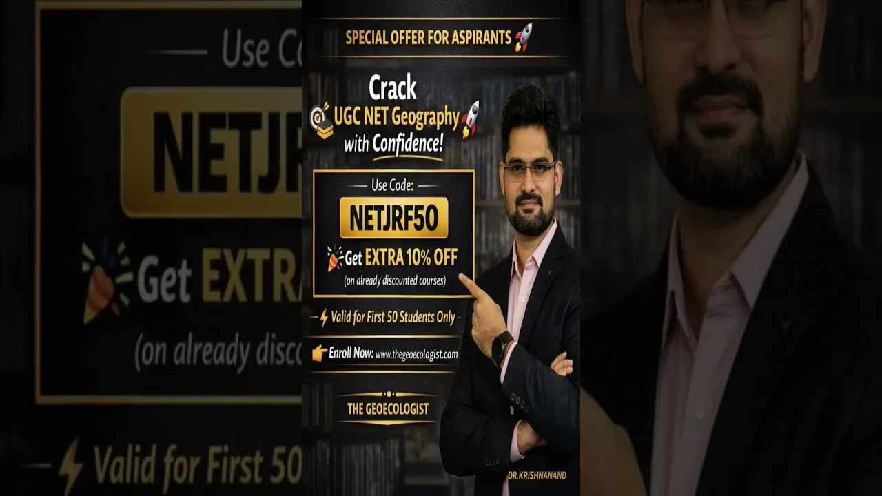 Best course for ugc net geography online#thegeoecologist #shorts