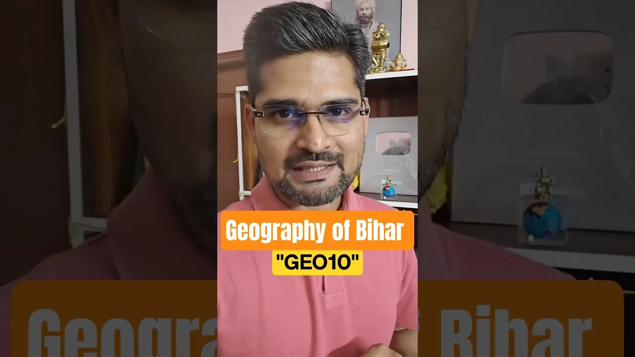 Geography of Bihar-eBook #bpsc #thegeoecologist #shorts