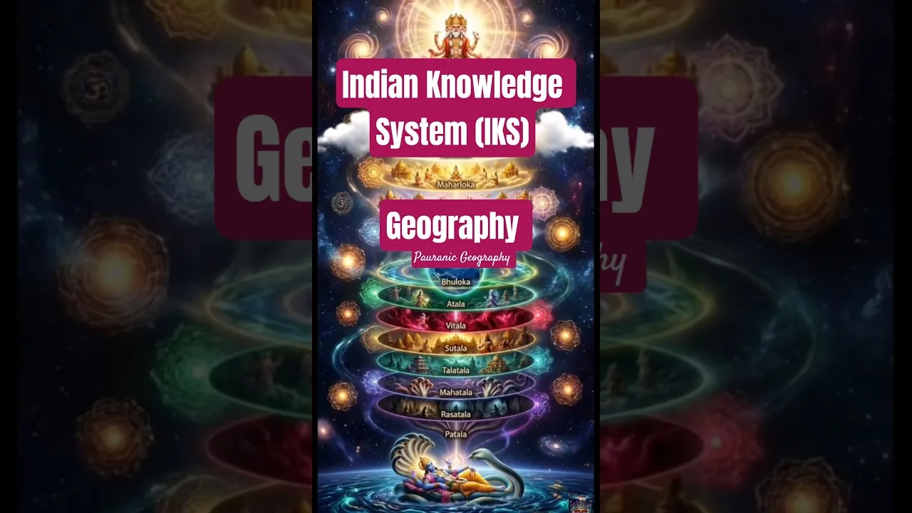 Indian Knowledge System (IKS) -Geography #indian #geography #viral #shorts