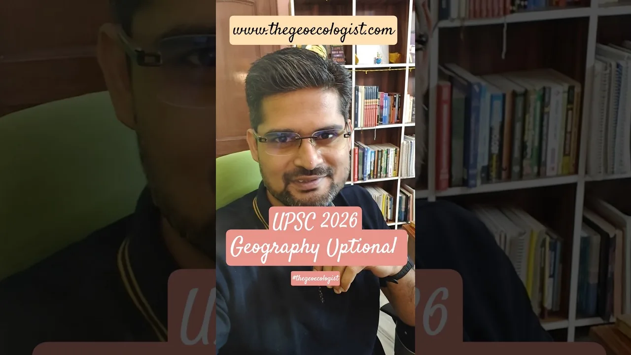Geography Optional answer writing course #prelims2026 #upsc #shorts