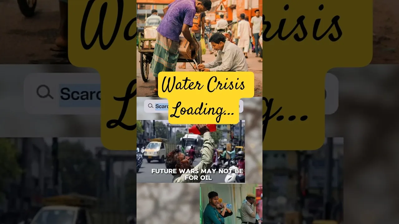 Water Crisis in India #heatwaves #summer #waterscarcity #shorts