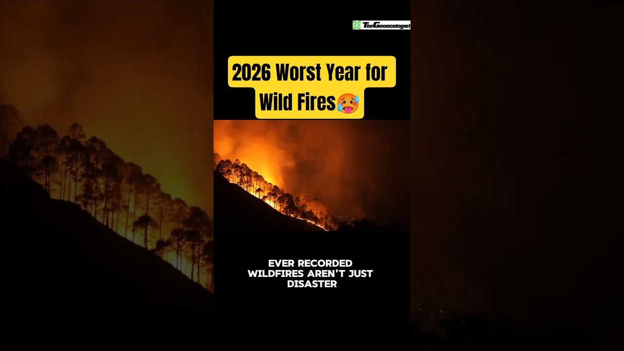 2026 worst year for wild fires across globe #wildfires #elnino2026 #shorts