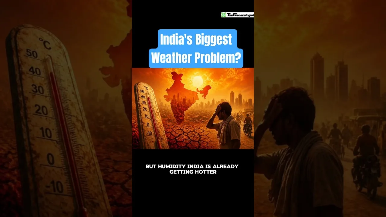 India's biggest weather problem #india #weather #climate #shorts