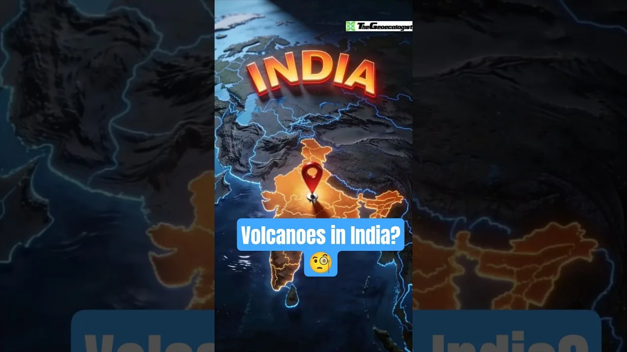why India doesn't have volcanoes #volcano #indiangeography #shorts