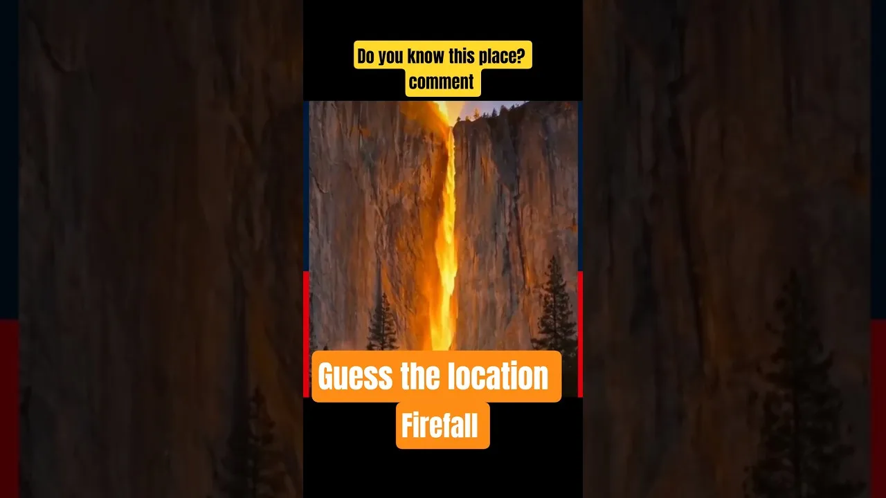 Firefall is such an amazing site to behold #firefall #yosemite #viralvideo #shorts 1 Firefall is such an amazing site to behold #firefall #yosemite #viralvideo #shorts