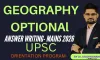 Geography Optional-Answer writing 2026-thegeoecologist