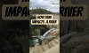 How dam Impacts a river #dam #river #thegeoecologist #shorts