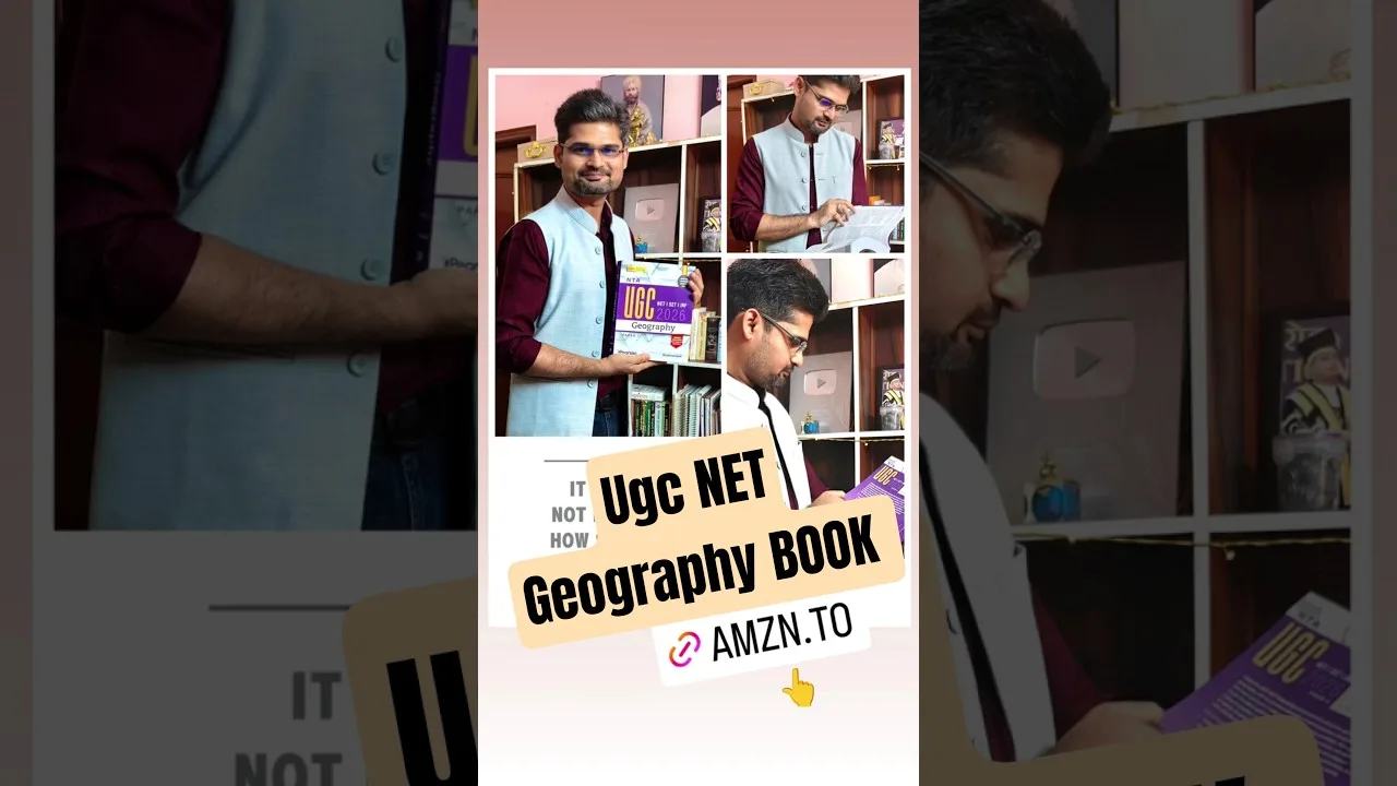 Best Book for UGC NET Geography: Top Pick for JRF