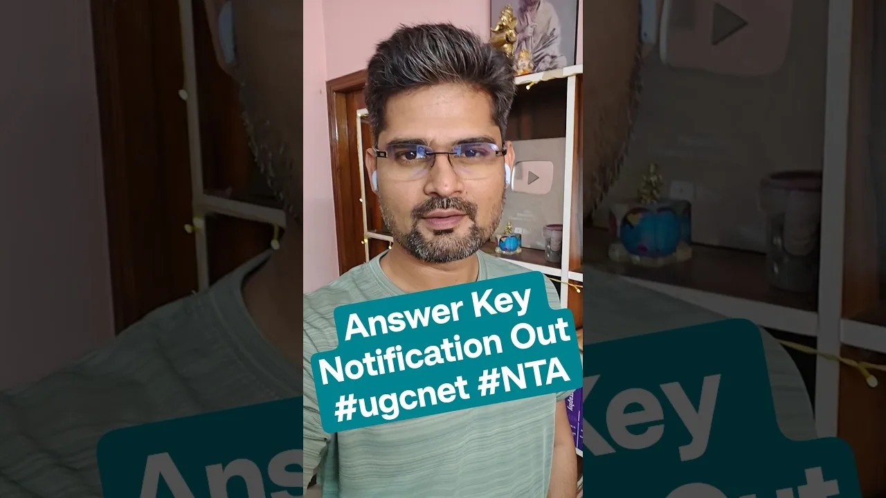 UGC NET Answer Key: NTA Notification & Update Guide