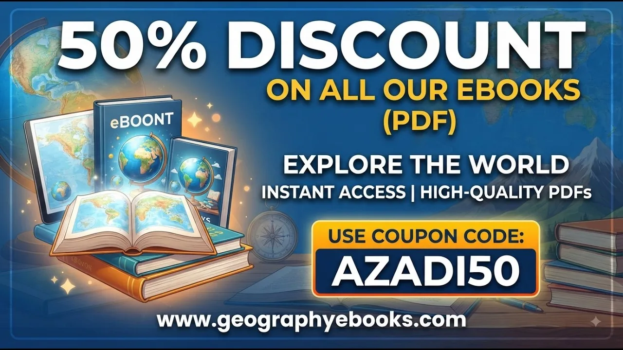 Best Geography Ebooks for UPSC | Get 50% OFF Now