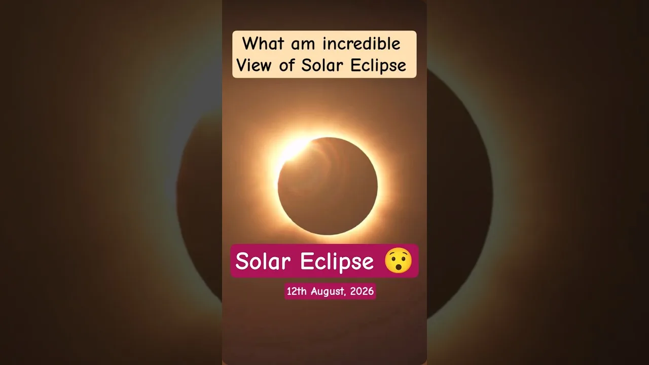Solar Eclipse View: A Breathtaking Celestial Phenomenon