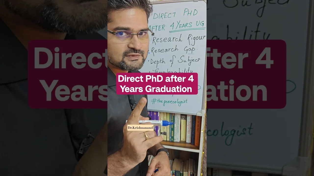 Direct PhD after Graduation: DU's New Research Path