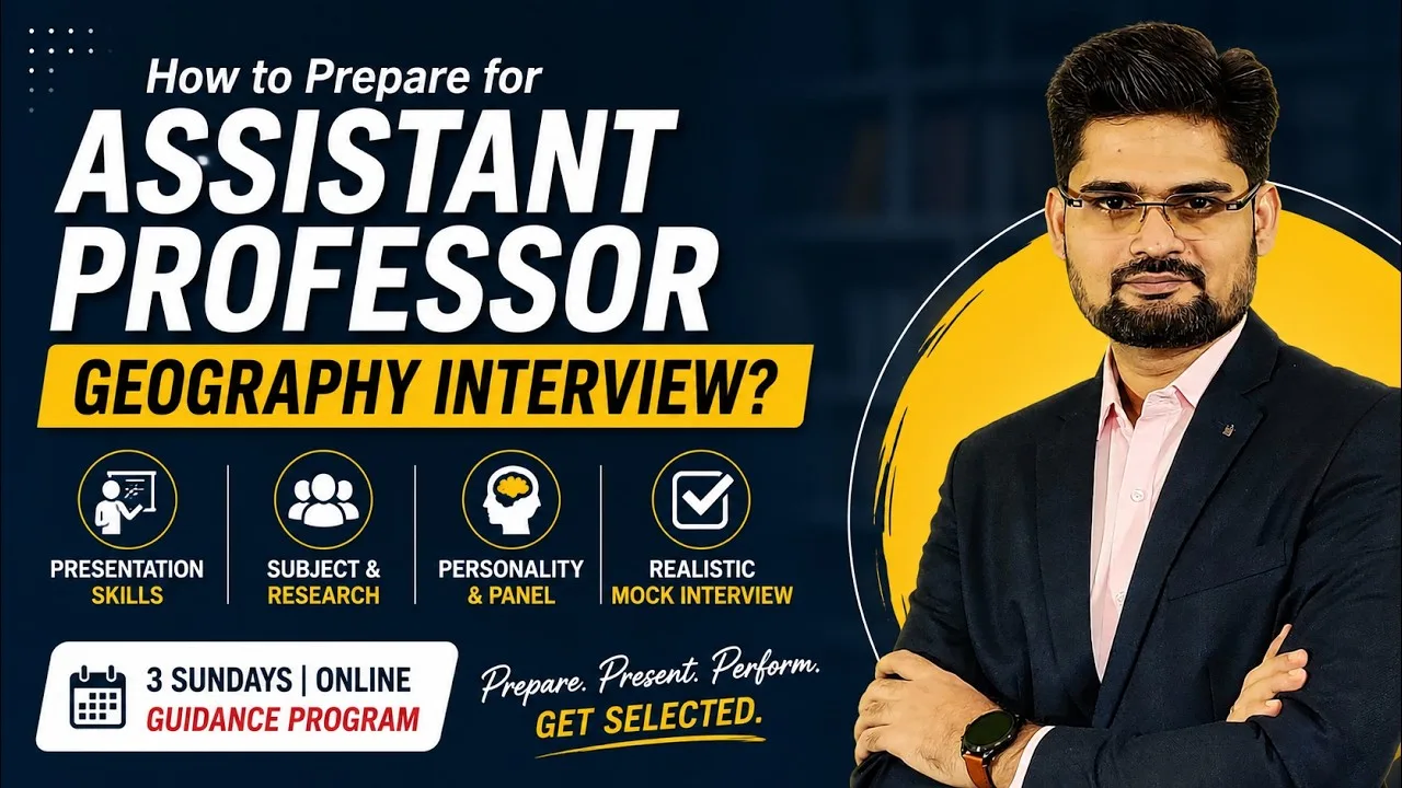 Assistant Professor Interview Geography: How to Prepare and Succeed