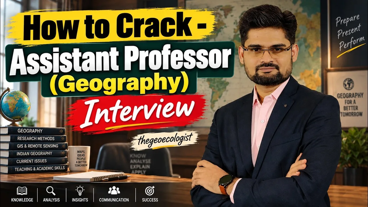 Assistant Professor Geography: Tips to Ace Your Interview