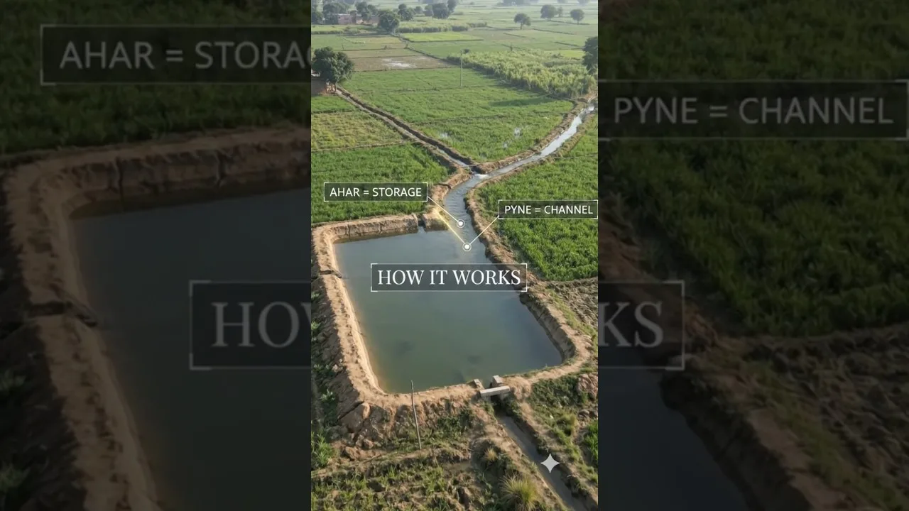 ahar pynes: Traditional Water Harvesting in Bihar