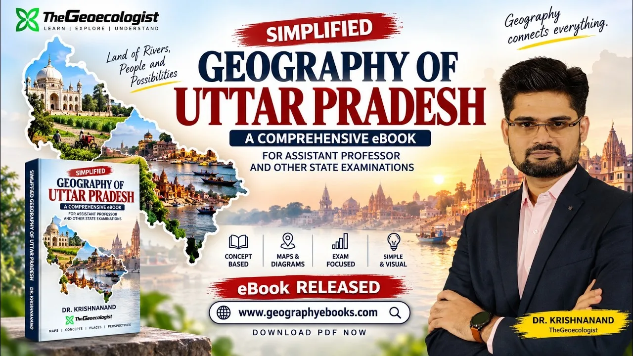 Geography of Uttar Pradesh eBook PDF for UPSC & PCS