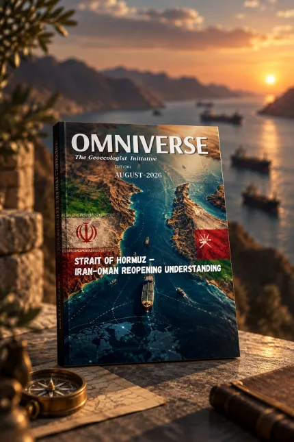 Omniverse August 2026 - Omniverse August 2026 Magazine - Free UPSC Current Affairs - Omniverse Geography eMagazine - Geography Environment Current Affairs 2026 - Interdisciplinary Current Affairs UPSC - Open Natural Ecosystems - Heatwaves Lightning natural disasters - Mediation Council India notifications - Republic of Naoero - INS Nipun Diving Support Vessel - Dirac Medal 2026 Deepak Dhar - Commonwealth Games 2026 India - best current affairs magazine UPSC