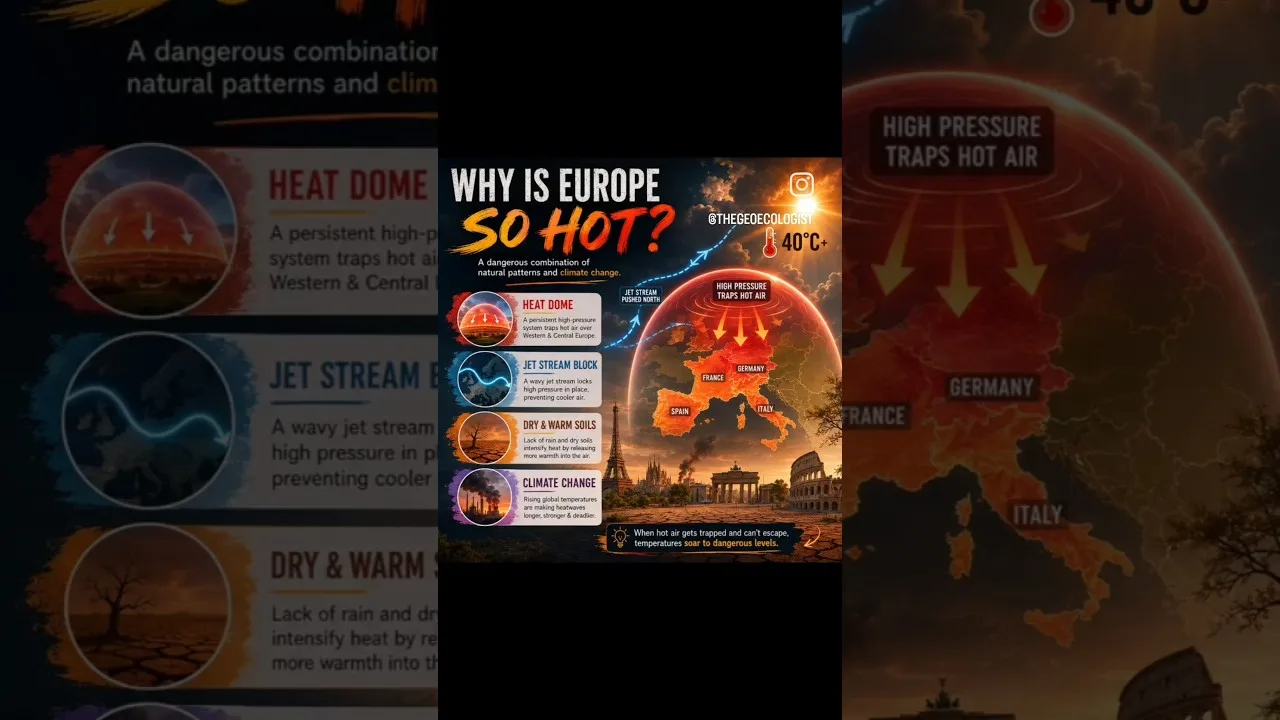 Europe Heat Waves: Causes, Impacts & Future Risks Explained