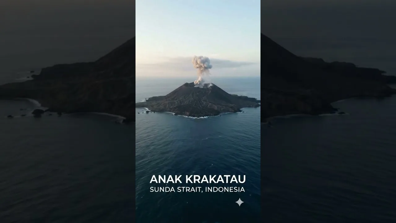 Mount Anak Krakatau: Active Volcano & Tectonic Activity