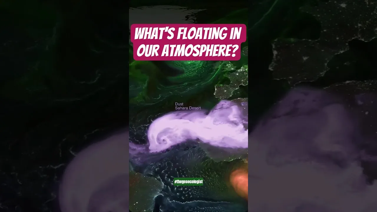 NASA Atmospheric Aerosols: Global Particle Transport Visualization