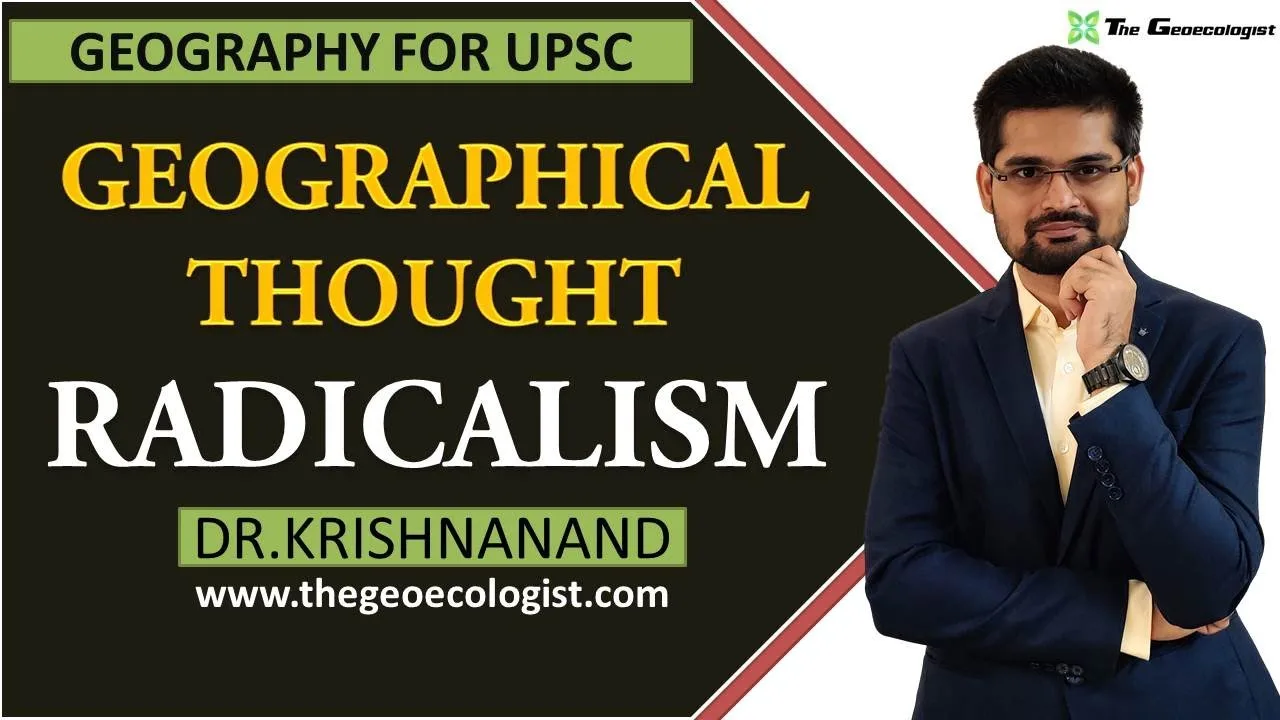 Radicalism in Geography: Evolution of Thought