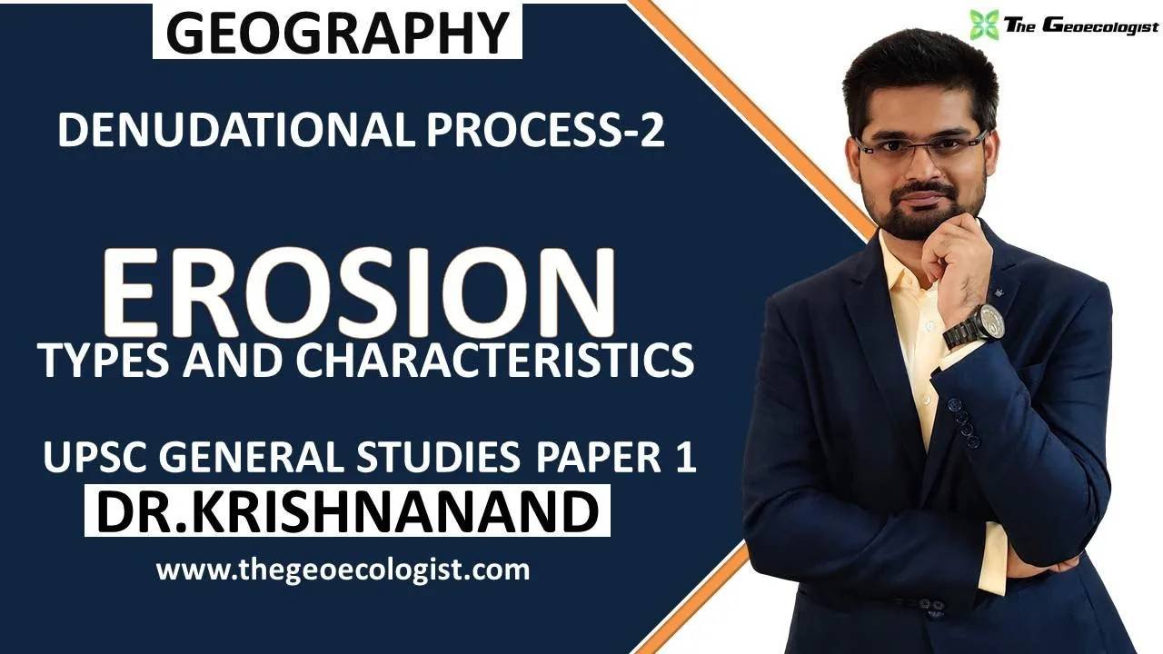 Erosion Types: Key Concepts for UPSC Geography