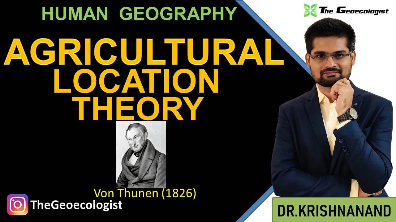 Von Thunen Model: UPSC Geography Optional Notes