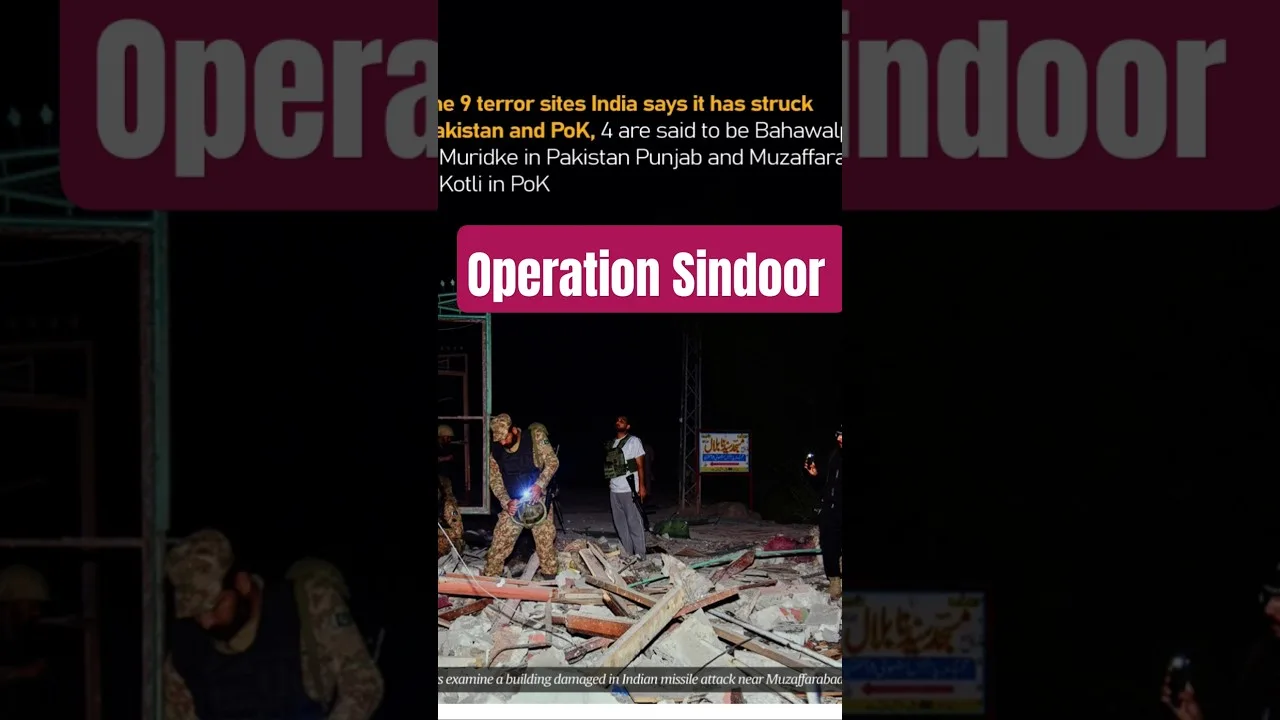 Operation Sindoor India – Military Response Overview