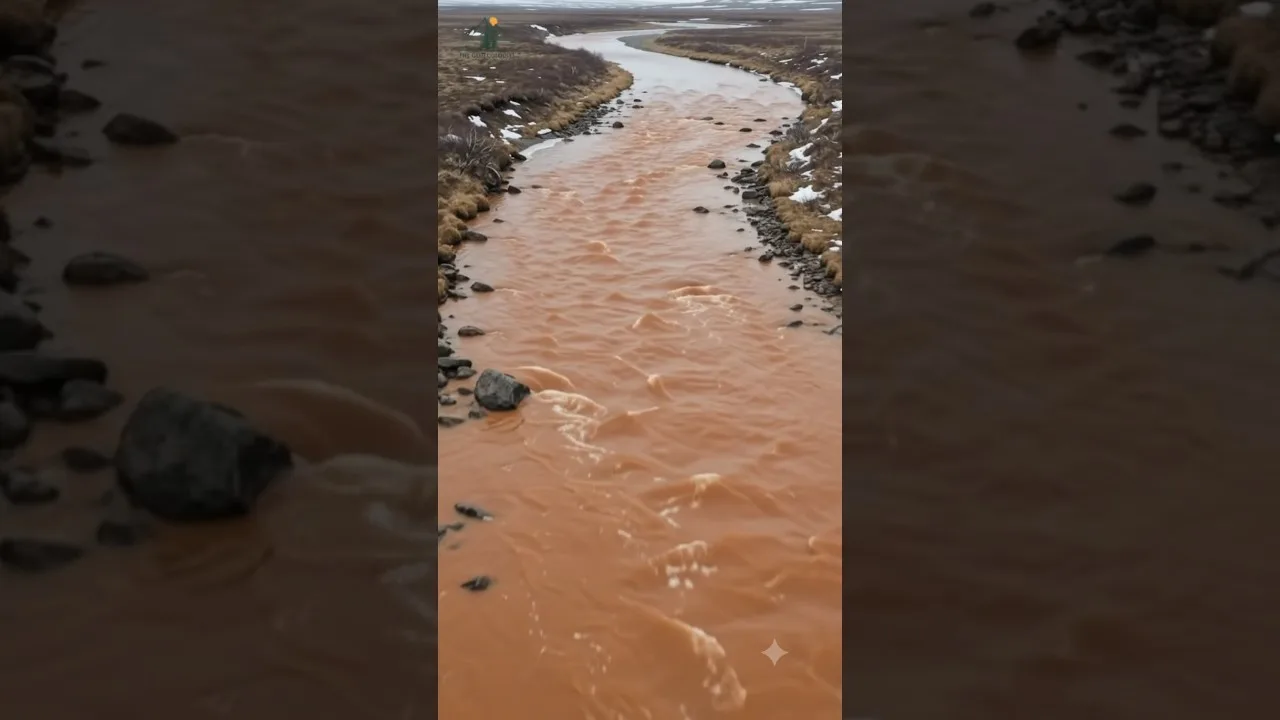 Alaska rivers orange: Causes of the Bright Orange Water