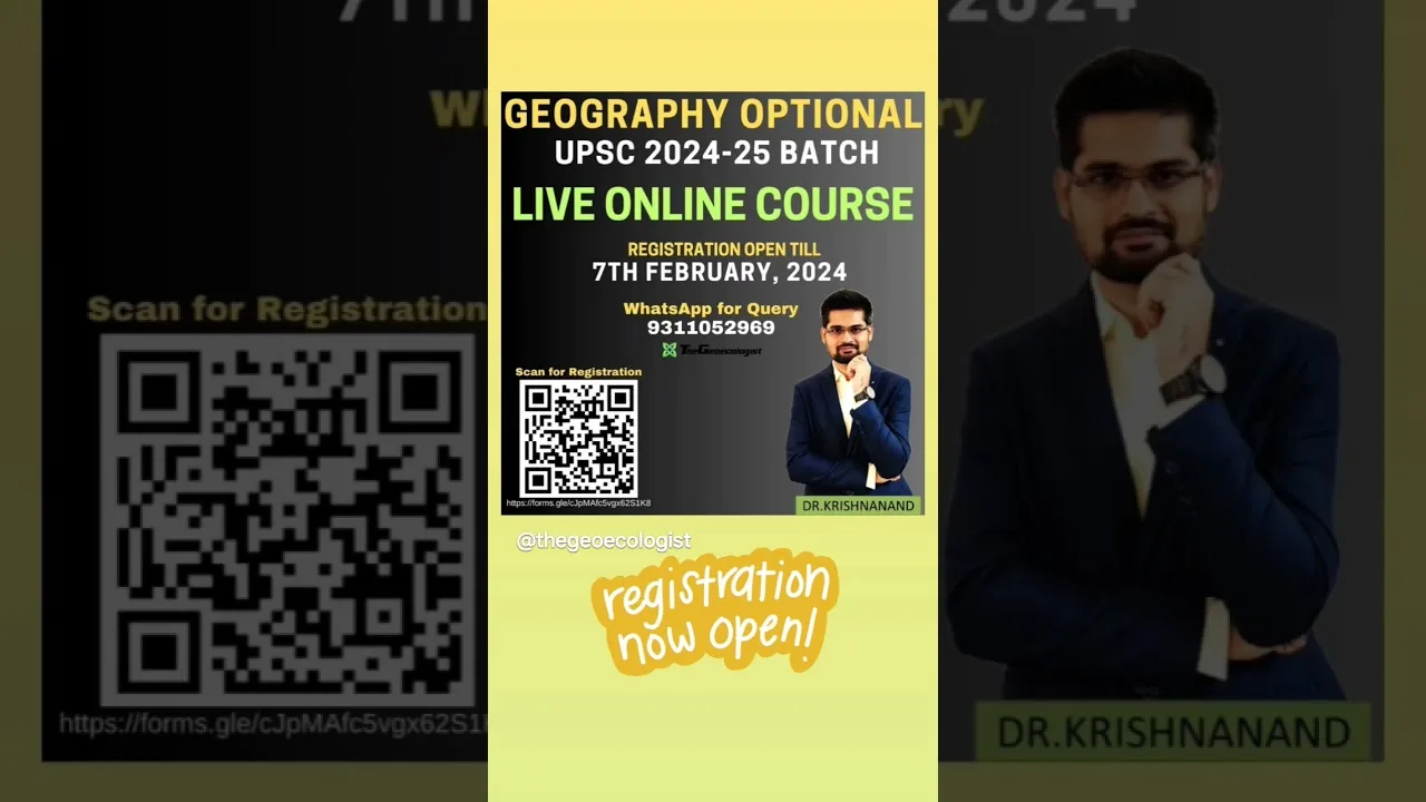 Geography Optional UPSC: Strategy by TheGeoecologist