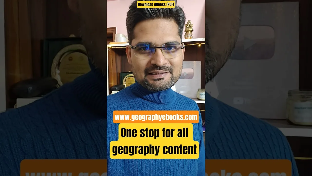 Geography notes eBooks: Best Resources for UPSC, UGC NET & CUET