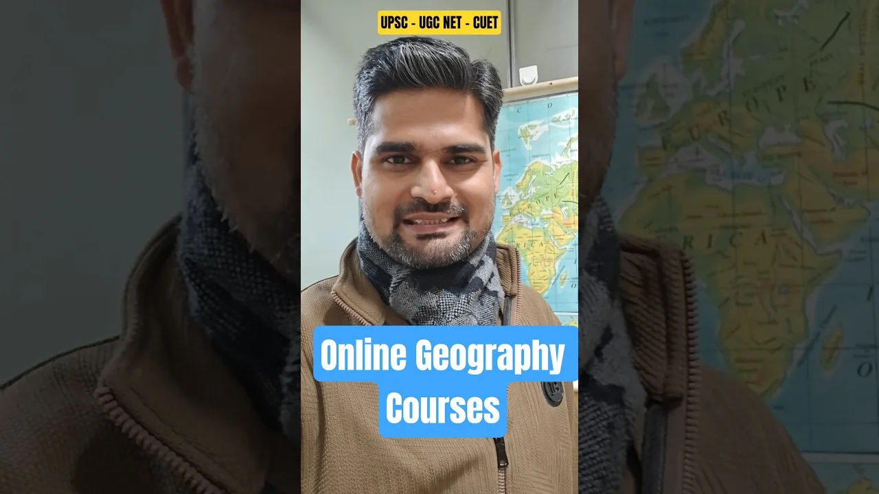 Best Geography Courses Online for UPSC and UGC NET