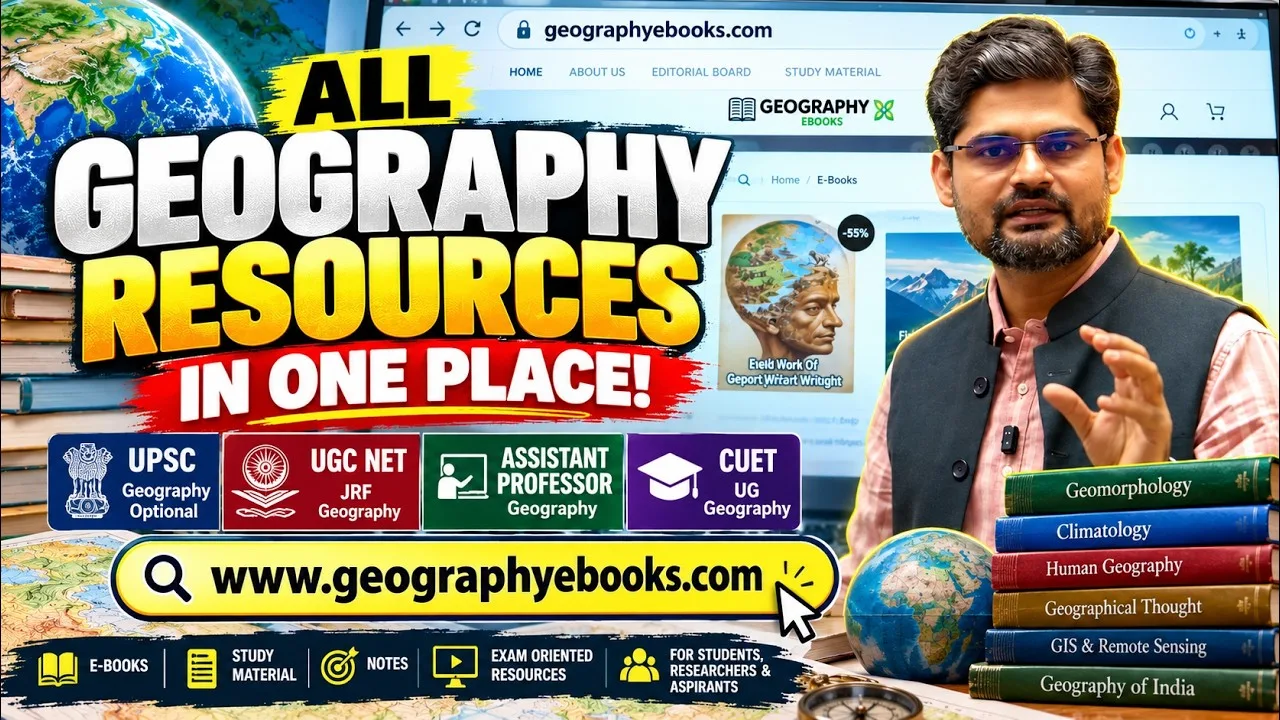 Best geography books – Ultimate Guide for UPSC & UGC NET