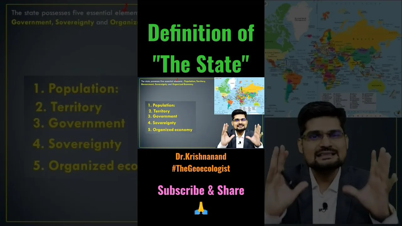 Definition of a State: Criteria, Sovereignty & Examples